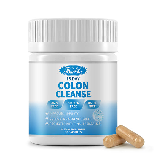 Bunkka 15-Day Colon Cleanse Supplement Supports Gentle Gut Cleanse Detox