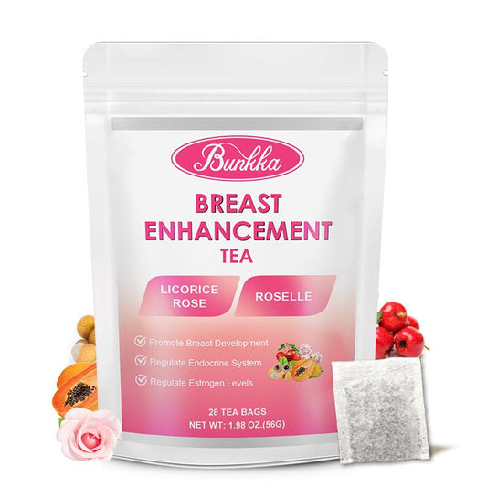 Bunkka Breast Enhancement Tea Lactation Papaya Tea for Breast Enhancement Female Augmentation for Breast Enlargement Fast Growth and Lift