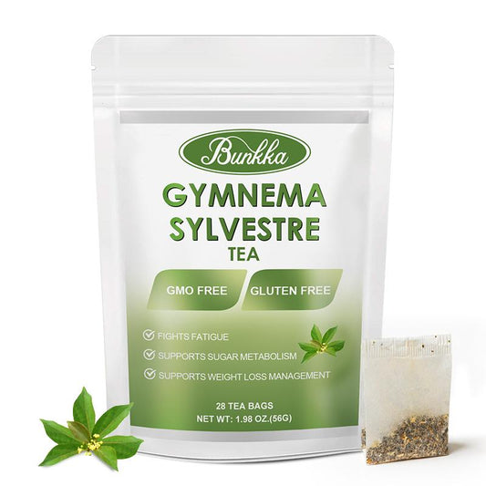 Organic Gymnema Sylvestre Tea For Sugar Metabolism Digestion Supports Weight Loss Management All-Natural and Non-GMO